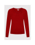 Tommy Hilfiger Пуловер Wool Cashmere V-Neck WW0WW31563 Бордо Regular Fit - Pepit.bg