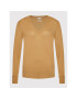 Tommy Hilfiger Пуловер Wool Cashmere V-Nk WW0WW31563 Кафяв Regular Fit - Pepit.bg