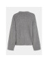 Tommy Hilfiger Пуловер WW0WW39003 Сив Oversize - Pepit.bg