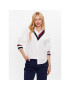 Tommy Hilfiger Пуловер WW0WW39006 Бял Relaxed Fit - Pepit.bg