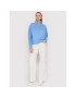 Tommy Hilfiger Пуловер Zip-Up WW0WW30421 Син Oversize - Pepit.bg