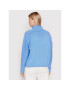 Tommy Hilfiger Пуловер Zip-Up WW0WW30421 Син Oversize - Pepit.bg