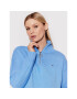 Tommy Hilfiger Пуловер Zip-Up WW0WW30421 Син Oversize - Pepit.bg