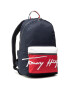 Tommy Hilfiger Раница Th Signature Backpack AM0AM07378 Тъмносин - Pepit.bg