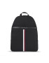 Tommy Hilfiger Раница Th Coated Canvas Backpack AM0AM11533 Черен - Pepit.bg