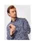 Tommy Hilfiger Риза Abstrict Flower MW0MW26855 Тъмносин Slim Fit - Pepit.bg