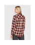 Tommy Hilfiger Риза Check Flannel WW0WW31395 Бордо Relaxed Fit - Pepit.bg