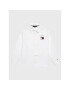 Tommy Hilfiger Риза Flag Oxford KB0KB08012 D Бял Regular Fit - Pepit.bg