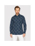 Tommy Hilfiger Риза Floral Print MW0MW23296 Тъмносин Slim Fit - Pepit.bg