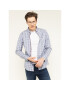 Tommy Hilfiger Риза Fresh Check MW0MW12168 Сив Slim Fit - Pepit.bg