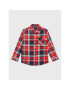 Tommy Hilfiger Риза Herringbone KB0KB07512 Червен Regular Fit - Pepit.bg