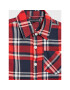 Tommy Hilfiger Риза Herringbone KB0KB07512 Червен Regular Fit - Pepit.bg