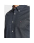 Tommy Hilfiger Риза Oxford Mini Print MW0MW29153 Тъмносин Slim Fit - Pepit.bg