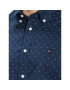 Tommy Hilfiger Риза Print MW0MW31848 Тъмносин Regular Fit - Pepit.bg