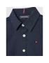 Tommy Hilfiger Риза Solid Poplin KB0KB06965 D Тъмносин Slim Fit - Pepit.bg