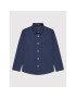 Tommy Hilfiger Риза Solid Poplin KB0KB06965 Тъмносин Regular Fit - Pepit.bg