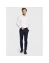 Tommy Hilfiger Риза Solid Poplin MW0MW28395 Бял Slim Fit - Pepit.bg