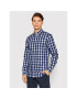 Tommy Hilfiger Риза Twill Check MW0MW20831 Тъмносин Slim Fit - Pepit.bg