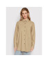 Tommy Hilfiger Риза WW0WW35304 Бежов Oversize - Pepit.bg