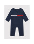 Tommy Hilfiger Ромпер KN0KN01395 Тъмносин Regular Fit - Pepit.bg