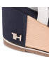 Tommy Hilfiger Сандали Basic Hardware Mid Wedge FW0FW04945 Тъмносин - Pepit.bg