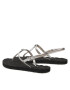 Tommy Hilfiger Сандали Classy Flip Flop FW0FW05823 Сребрист - Pepit.bg