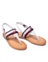 Tommy Hilfiger Сандали Corporate Webbing Flat Sandal FW0FW06232 Бял - Pepit.bg