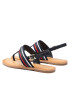 Tommy Hilfiger Сандали Corporate Webbing Flat Sandal FW0FW06232 Тъмносин - Pepit.bg