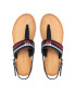 Tommy Hilfiger Сандали Corporate Webbing Flat Sandal FW0FW06232 Тъмносин - Pepit.bg