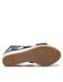 Tommy Hilfiger Сандали Essential Elastic Low Wedge FW0FW06305 Тъмносин - Pepit.bg