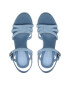 Tommy Hilfiger Сандали Essential Wedge Sandal FW0FW07159 Син - Pepit.bg