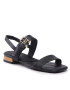 Tommy Hilfiger Сандали Hardware Flat Sandal FW0FW07094 Черен - Pepit.bg