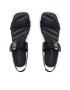 Tommy Hilfiger Сандали Hardware Flat Sandal FW0FW07094 Черен - Pepit.bg
