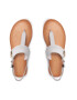 Tommy Hilfiger Сандали Hardware Th Flat Leather Sandal FW0FW05912 Бял - Pepit.bg