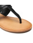 Tommy Hilfiger Сандали Hardware Th Flat Leather Sandal FW0FW05912 Черен - Pepit.bg