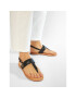 Tommy Hilfiger Сандали Hardware Th Flat Leather Sandal FW0FW05912 Черен - Pepit.bg