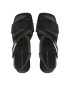 Tommy Hilfiger Сандали Hardware Wedge Sandal FW0FW07074 Черен - Pepit.bg