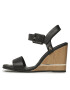 Tommy Hilfiger Сандали Hardware Wedge Sandal FW0FW07074 Черен - Pepit.bg