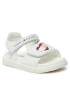 Tommy Hilfiger Сандали Heart Print Velcro Sandal T1A2-33232-0326 M Бял - Pepit.bg