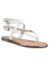 Tommy Hilfiger Сандали Iconic Flat Strappy Sandal FW0FW04873 Бял - Pepit.bg