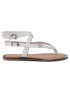 Tommy Hilfiger Сандали Iconic Flat Strappy Sandal FW0FW04873 Бял - Pepit.bg