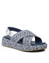 Tommy Hilfiger Сандали Logo All Over Sandal T3A2-32757-0325 S Син - Pepit.bg