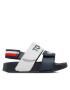 Tommy Hilfiger Сандали Logo Velcro Sandal T1B2-32925-1172 M Тъмносин - Pepit.bg