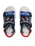 Tommy Hilfiger Сандали Logo Velcro Sandal T3X2-32910-1590 S Тъмносин - Pepit.bg