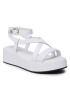 Tommy Hilfiger Сандали New Flatform Strap FW0FW07245 Бял - Pepit.bg