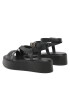 Tommy Hilfiger Сандали New Flatform Strap FW0FW07245 Черен - Pepit.bg
