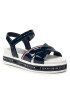 Tommy Hilfiger Сандали Platform Velcro Sandal T3A2-32178-0774 M Тъмносин - Pepit.bg