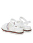 Tommy Hilfiger Сандали Platform Velcro Sandal T3A2-32762-0371 S Бял - Pepit.bg