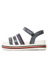 Tommy Hilfiger Сандали Platform Velcro Sandal T3A2-32763-0568 M Тъмносин - Pepit.bg