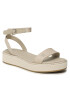 Tommy Hilfiger Сандали Rope Flatform FW0FW07019 Бежов - Pepit.bg